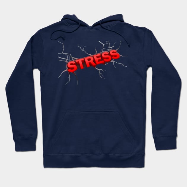 Stress Hoodie by Gretathee